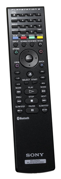 playstation 3 blu ray remote